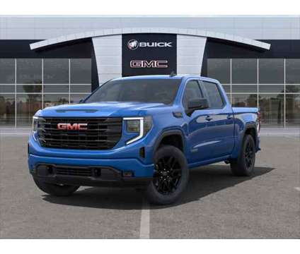 2024 GMC Sierra 1500 4WD Crew Cab Short Box Elevation with 3VL is a Blue 2024 GMC Sierra 1500 Car for Sale in Union NJ