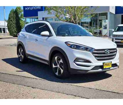 2017 Hyundai Tucson Limited is a White 2017 Hyundai Tucson Limited SUV in Pueblo CO