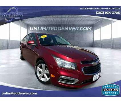 2015 Chevrolet Cruze for sale is a Red 2015 Chevrolet Cruze Car for Sale in Denver CO