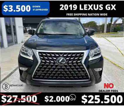 2019 Lexus GX for sale is a Black 2019 Lexus GX Car for Sale in Miami FL