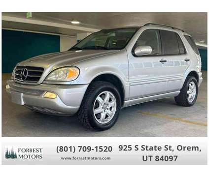 2002 Mercedes-Benz M-Class for sale is a Silver 2002 Mercedes-Benz M Class Car for Sale in Orem UT