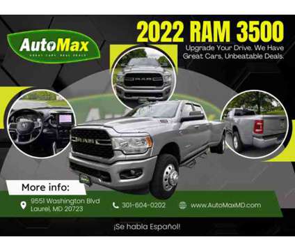 2022 Ram 3500 Crew Cab for sale is a Silver 2022 RAM 3500 Model Car for Sale in Laurel MD