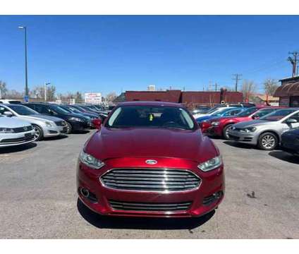 2016 Ford Fusion for sale is a Red 2016 Ford Fusion Car for Sale in Englewood CO