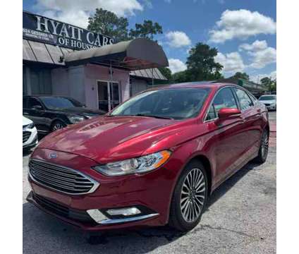 2017 Ford Fusion for sale is a Red 2017 Ford Fusion Car for Sale in Houston TX