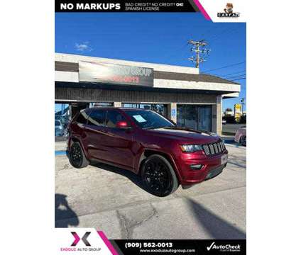 2018 Jeep Grand Cherokee for sale is a Red 2018 Jeep grand cherokee Car for Sale in Rialto CA