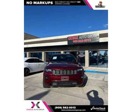 2018 Jeep Grand Cherokee for sale is a Red 2018 Jeep grand cherokee Car for Sale in Rialto CA