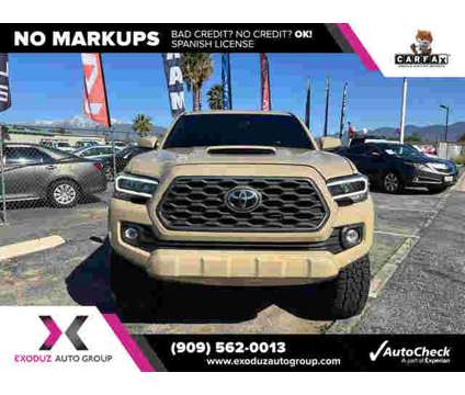 2020 Toyota Tacoma Double Cab for sale is a Tan 2020 Toyota Tacoma Double Cab Car for Sale in Rialto CA