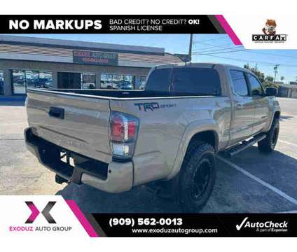 2020 Toyota Tacoma Double Cab for sale is a Tan 2020 Toyota Tacoma Double Cab Car for Sale in Rialto CA