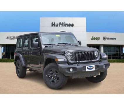 2024NewJeepNewWranglerNew4 Door 4x4 is a Grey 2024 Jeep Wrangler Car for Sale in Lewisville TX