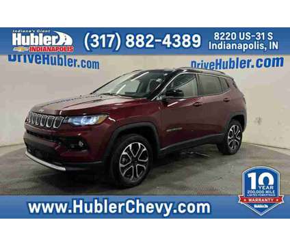 2022UsedJeepUsedCompassUsed4x4 is a Red 2022 Jeep Compass Car for Sale in Indianapolis IN