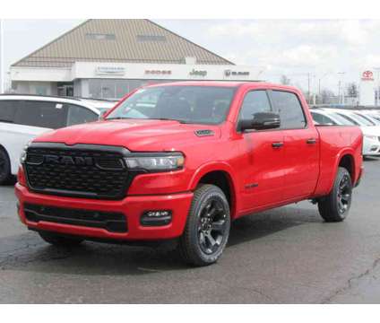 2025NewRamNew1500New4x4 Crew Cab 6 4 Box is a Red 2025 RAM 1500 Model Car for Sale in Brunswick OH
