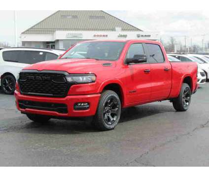 2025NewRamNew1500New4x4 Crew Cab 6 4 Box is a Red 2025 RAM 1500 Model Car for Sale in Brunswick OH