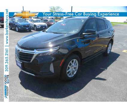 2022UsedChevroletUsedEquinoxUsedAWD 4dr is a Black 2022 Chevrolet Equinox Car for Sale in Lexington IL