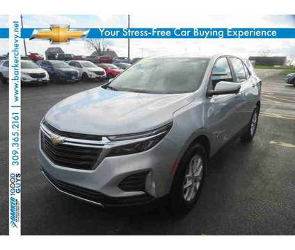 2022UsedChevroletUsedEquinoxUsedFWD 4dr is a Silver 2022 Chevrolet Equinox Car for Sale in Lexington IL