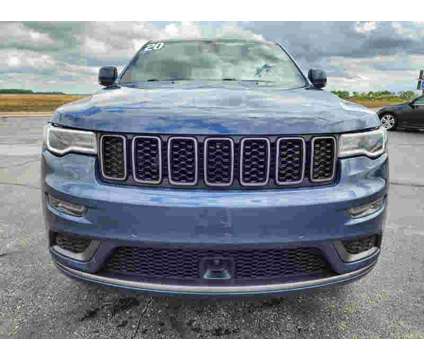 2020UsedJeepUsedGrand CherokeeUsed4x4 is a Blue, Grey 2020 Jeep grand cherokee Car for Sale in Watseka IL