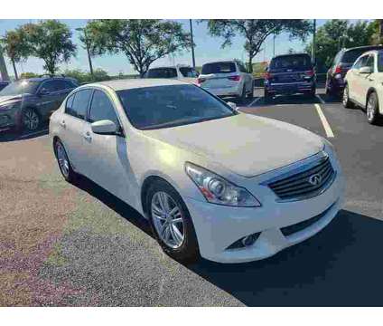 2013UsedINFINITIUsedG37Used4dr RWD is a White 2013 Infiniti G37 Car for Sale in Sanford FL