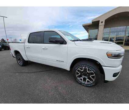2025NewRamNew1500New4x4 Crew Cab 5 7 Box is a White 2025 RAM 1500 Model Car for Sale in Waconia MN