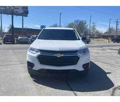 2021UsedChevroletUsedTraverseUsedFWD 4dr is a White 2021 Chevrolet Traverse Car for Sale in Guthrie OK