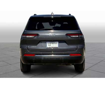 2023UsedJeepUsedGrand Cherokee LUsed4x4 is a Grey 2023 Jeep grand cherokee Car for Sale in Lubbock TX