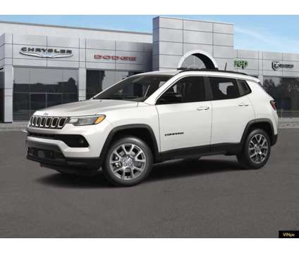 2024 Jeep Compass Latitude Lux is a White 2024 Jeep Compass Latitude Car for Sale in Horsham PA