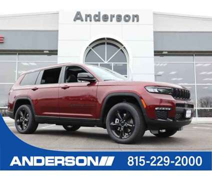 2024 Jeep Grand Cherokee L Limited is a Red 2024 Jeep grand cherokee Car for Sale in Rockford IL