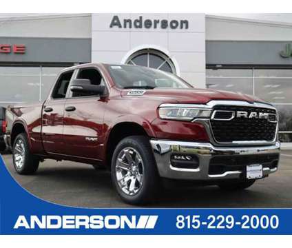 2025 Ram 1500 Big Horn is a Red 2025 RAM 1500 Model Big Horn Car for Sale in Rockford IL