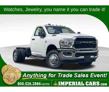 2024 Ram 3500 Chassis Cab Tradesman is a White 2024 RAM 3500 Model Car for Sale in Mendon MA