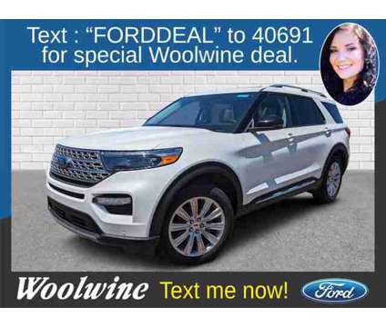 2024 Ford Explorer Limited is a White 2024 Ford Explorer Limited Car for Sale in Collins MS