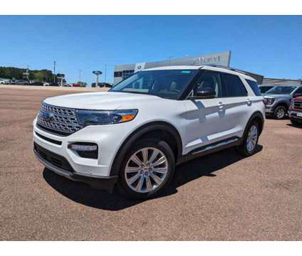 2024 Ford Explorer Limited is a White 2024 Ford Explorer Limited Car for Sale in Collins MS