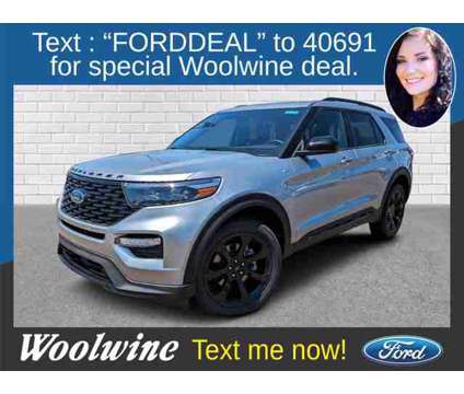 2024 Ford Explorer ST-Line is a Silver 2024 Ford Explorer Car for Sale in Collins MS