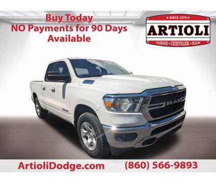 2022 Ram 1500 Big Horn is a White 2022 RAM 1500 Model Big Horn Car for Sale in Enfield CT