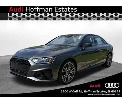 2024 Audi S4 Sedan Premium Plus is a Grey 2024 Audi S4 4.2 quattro Sedan in Hoffman Estates IL