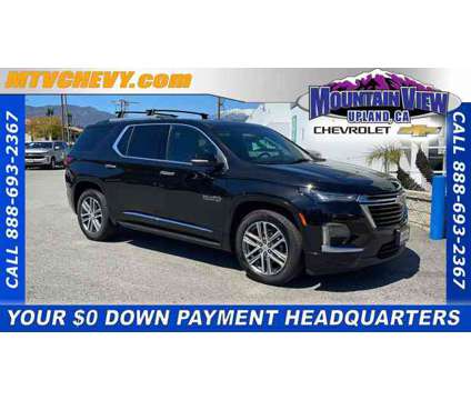 2023 Chevrolet Traverse High Country is a Black 2023 Chevrolet Traverse High Country Car for Sale in Upland CA