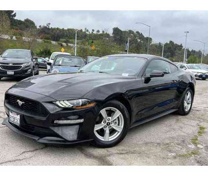 2020 Ford Mustang EcoBoost is a Black 2020 Ford Mustang EcoBoost Car for Sale in Los Angeles CA