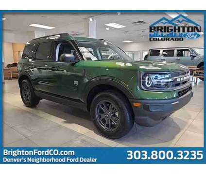 2024 Ford Bronco Sport Big Bend is a Green 2024 Ford Bronco Car for Sale in Brighton CO