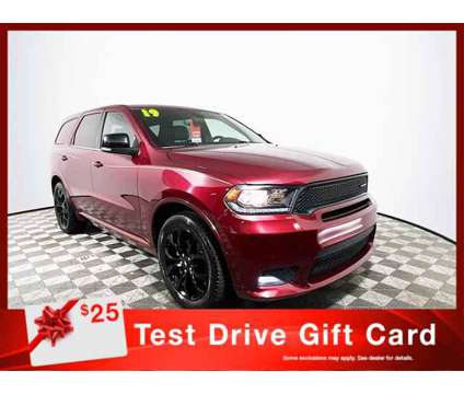 2019 Dodge Durango GT Plus is a Red 2019 Dodge Durango GT Car for Sale in Tampa FL