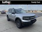 2023 Ford Bronco Silver, 1548 miles