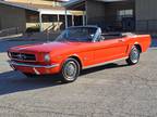 1965 Ford Mustang Red Convertible