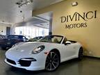 2013 Porsche 911 Carrera Cabriolet White, Gorgeous Color Combo! Low Miles!