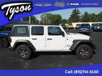 2018 Jeep Wrangler Unlimited White, 20 miles