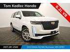 2023 Cadillac Escalade White, 21K miles