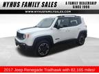 2017 Jeep Renegade White, 82K miles