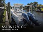 2020 Sailfish 270 CC Boat for Sale