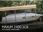 2000 Maxum 2400 SCR Boat for Sale