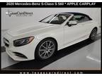 2020 Mercedes-Benz S-Class S 560 CONVERTIBLE/AMG SPORT/HUD/DISTRONIC-$16K