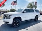 2018 Chevrolet Suburban SUBURBAN LT WHITE/TAN LEATHER NAV 3RD ROW CARFAX - Plant