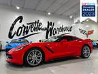 2014 Chevrolet Corvette Coupe Z51, 3LT, FE4, C2Z, Borla, Z06 Chromes, 19k!