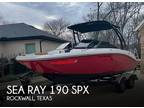 2018 Sea Ray SPX190 Boat for Sale
