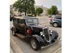 1934 Ford Deluxe Burgundy Coupe RWD