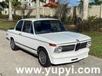 1973 BMW E10 2002 Manual White